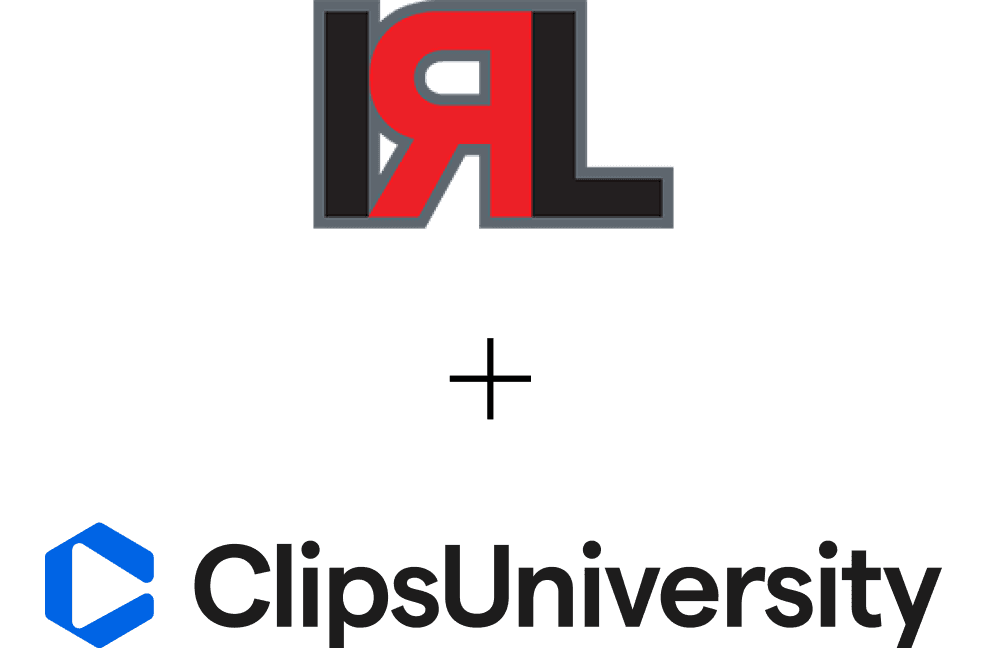 IRL + ClipUniversity Logo